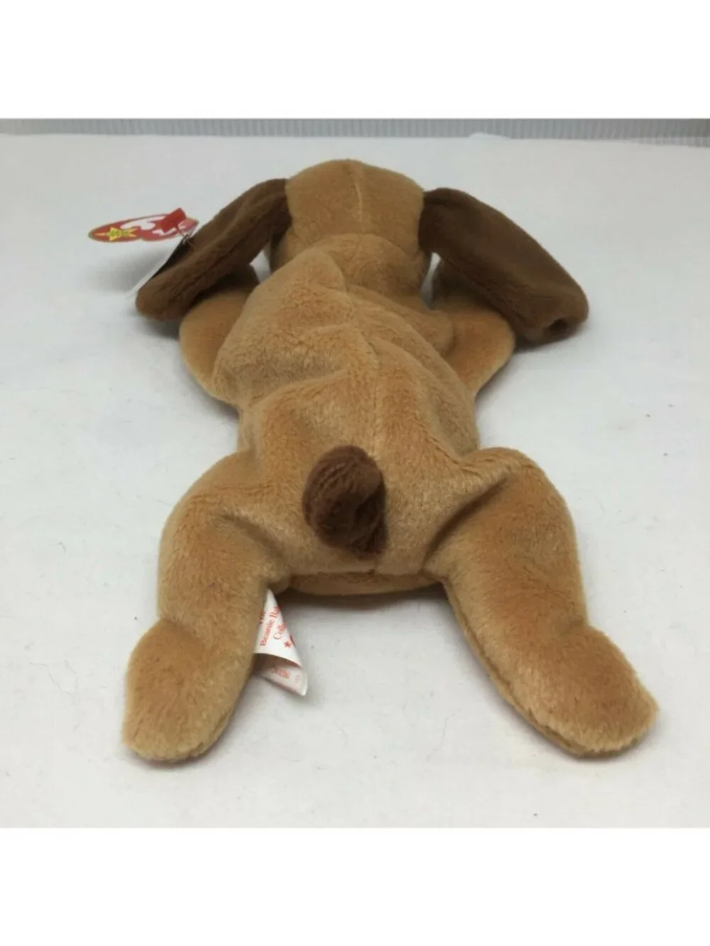 Ty Beanie Babies Bones Brown Dog Plush Toy 1990s Collectible Stuffed Animal